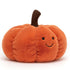 Jellycat: ennivaló narancssárga, göndör squash tök 12 cm