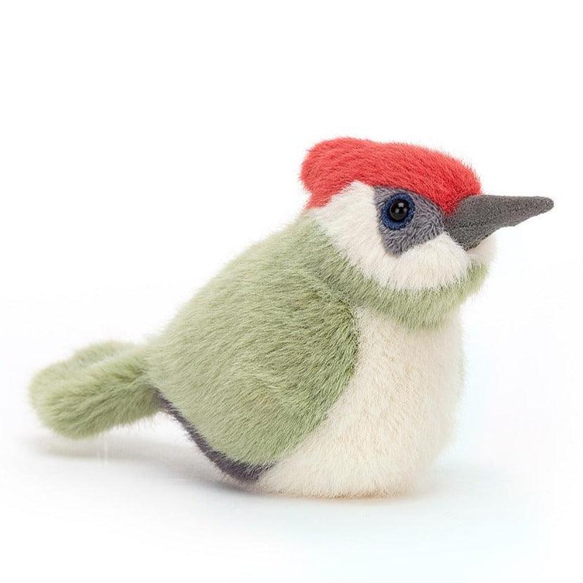 Jellycat: Birdling Woodpecker Bird Cuddly 10 cm