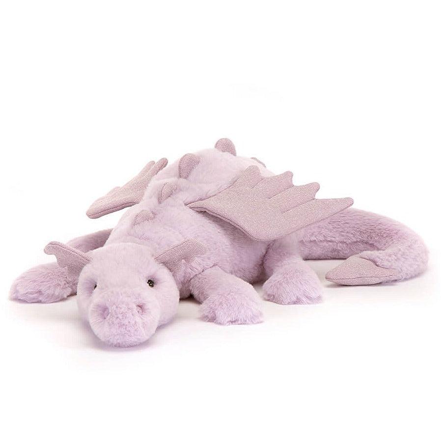Jellycat: Lavendel Dragon Cuddly Dragon 50 cm