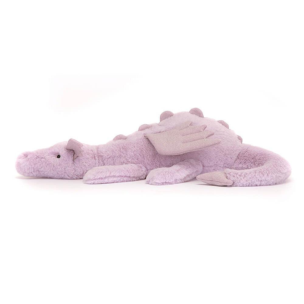 Jellycat: Lavendel Drache kuscheliger Drache 50 cm