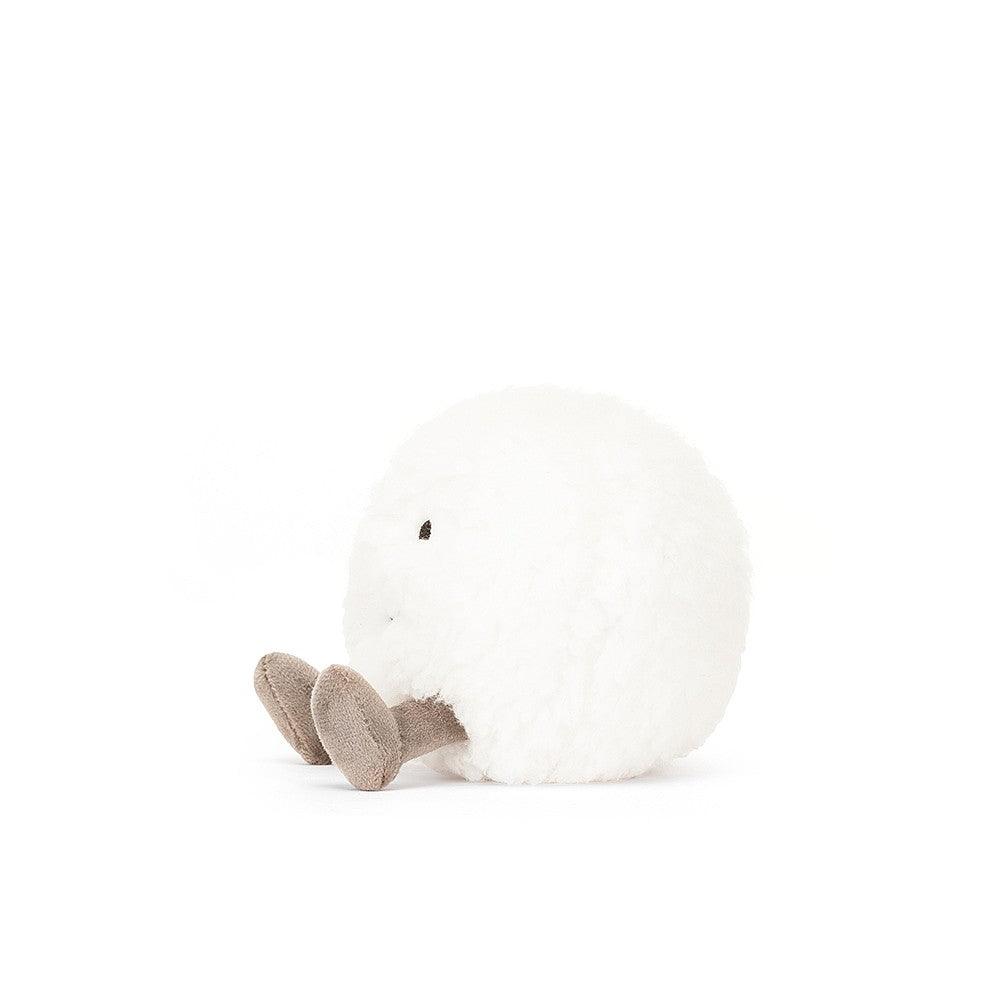 Jellycat: Huggable Snowball Забавна снежна топка 9 см