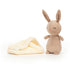 Jellycat: Cosie Bunny durmiendo Cuddly Bunny 18 cm