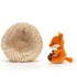 JellyCat: Slabo uspavano lisicu u gnijezdu hibernirajući lisicu 7 cm