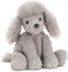 Jellycat: cuddly grey Fuddlewuddle Puppy 23 cm
