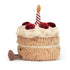 JellyCat: lukavi rođendanski kolač Zabavni rođendanski kolač 16 cm