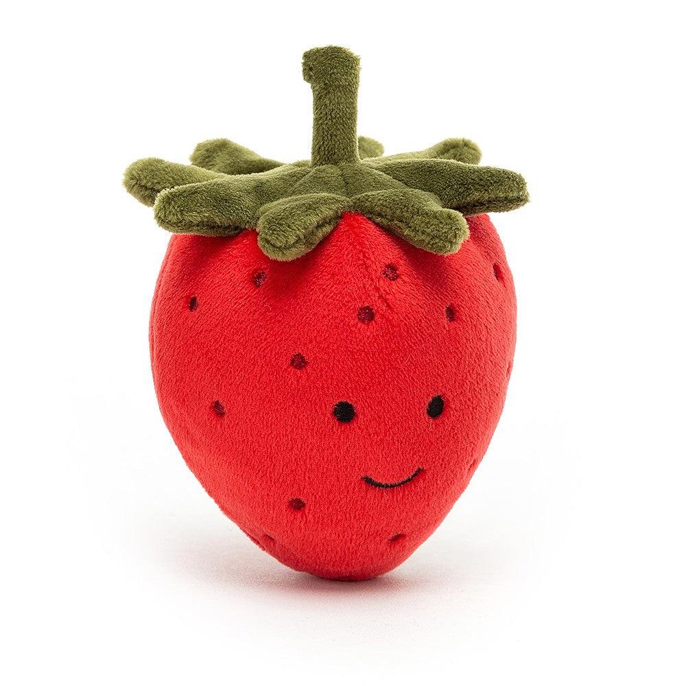 Jellycat: Fabulous Strawberry Fruit 6 cm Cuddly Toy