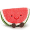 Jellycat: kuschelige Wassermelone mit unterschwächtes Wassermelone 39 cm