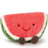 JELLYCAT: Cuddly Big Watermelon Underhållande vattenmelon 39 cm