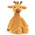 Jellycat: Cushy Giraffe kælen giraf 32 cm