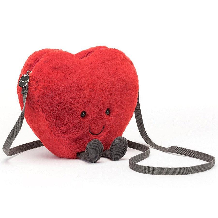 Jellycat: torbica srce zabavno srce 17 cm