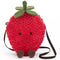 JellyCat: Tasche bei unterhaltsamem Strawberry 22 cm