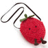 Jellycat: τσάντα διασκεδαστική φράουλα 22 cm