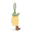 Jellycat: vibruojantis ananasų pakabukas „Momuseble“ ananasų virpėjimas 15 cm