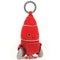 Jellycat: „Cosmopop“ raketų veiklos žaislas 22 cm raketų pakabukas