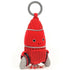 Jellycat: Cosmopop Rakéit Aktivitéit Toy 22 cm Rocket Pendant