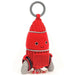 Jellycat: cosmopop Rocket Activity Toy 22 cm Rocket Ciondolo