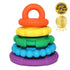 Diseños de Jellystone: Silicone Rainbow Tower Rainbow Stacker