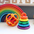 Jellystone Designs: silicone rainbow tower Rainbow Stacker