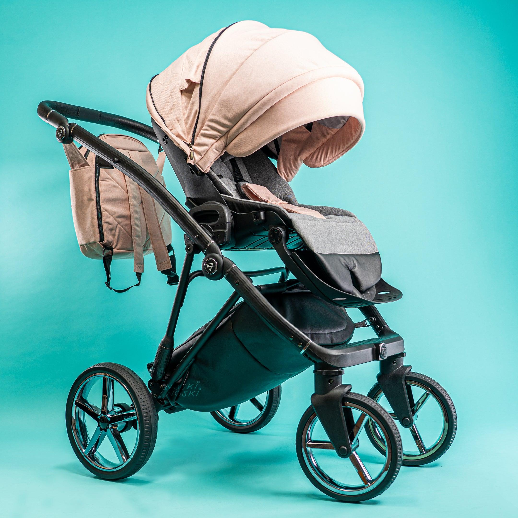 Junama: Air Climate print baby stroller 2in1