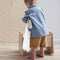 Kids Concept: Nature wooden doll cradle