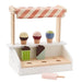 Детска концепция: Детско бистро дървен магазин за сладолед