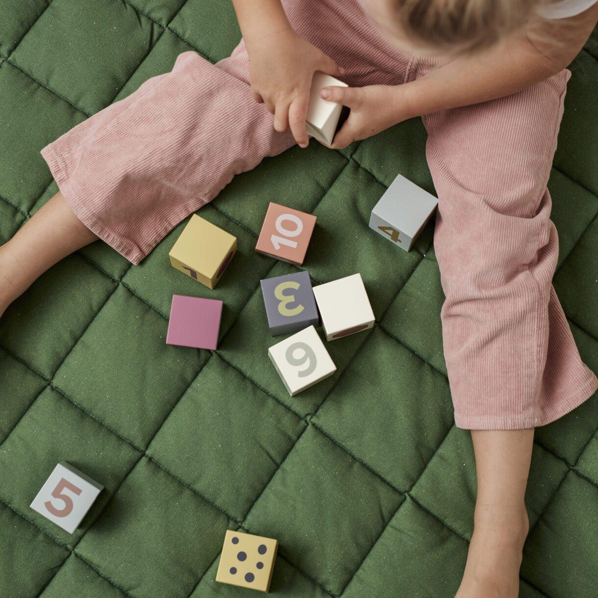 Kids Concept: Edvin wooden blocks 10 pcs.