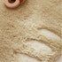 Conceito de crianças: tapete de algodão de coruja verde
