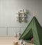 Concept pour enfants: Tente de la tente pour enfants verts