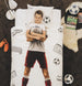 Espacio para niños: ropa de cama cuando crece al futbolista