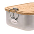 Lässig: Garden Explorer stainless steel lunchbox with bamboo lid