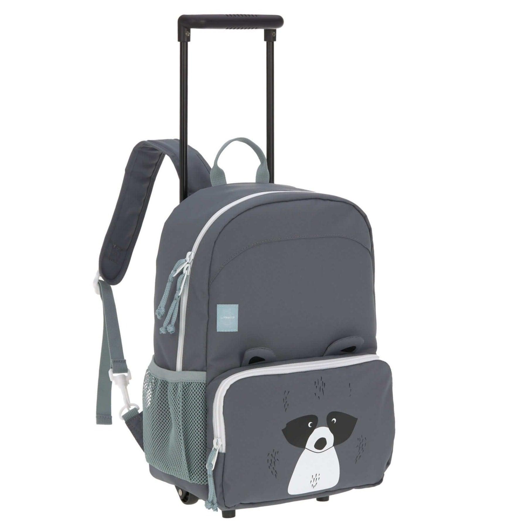 Lässig: Backpack on Wheels 2-en-1 Raccoon sur les amis