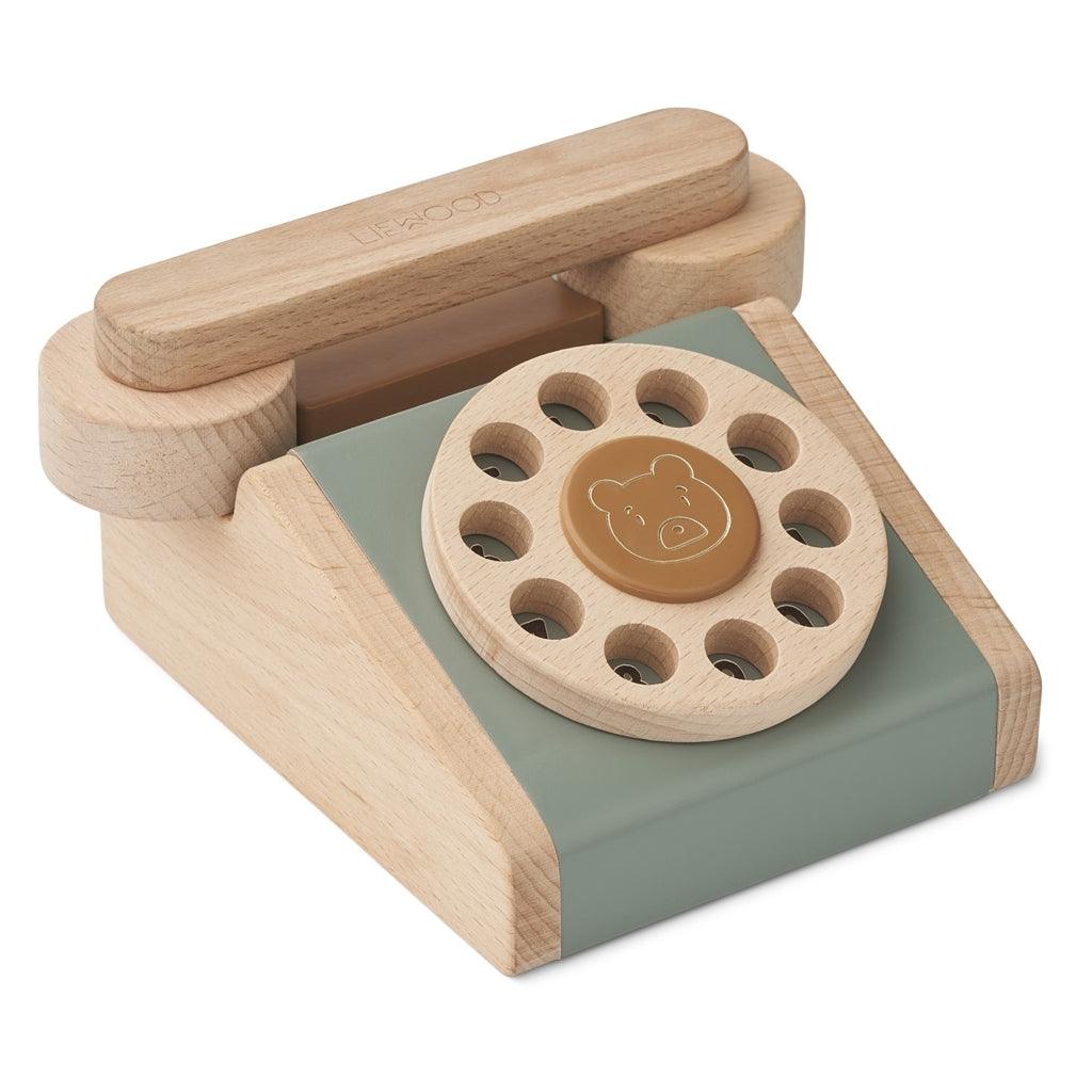 Liewood: дървен телефон Selma Classic