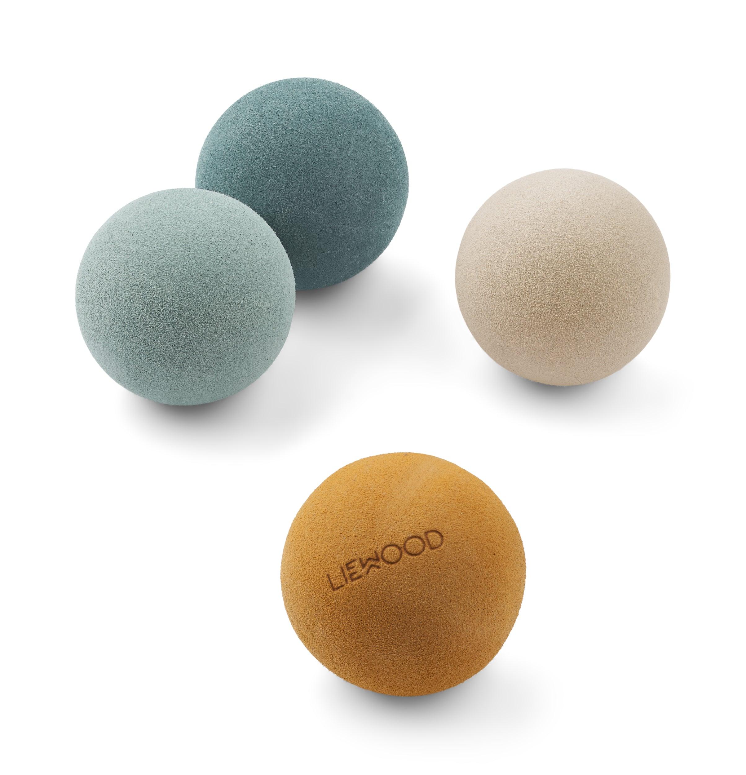 Liewood: palla atana a sfera morbida 4 pezzi.