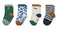 Liewood: calze di cotone per bambini a 4 pacchetti sabbiosi