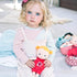 Lilliputiens: Κούκλα μωρών υφασμάτων στον μεταφορέα Agathe
