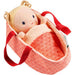 Lilliputiens: fabric baby doll in carrier Anais
