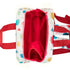 Lilliputiens: mochila vermelha de capa de pilotagem