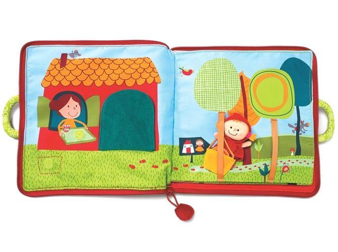 Lilliputiens: quiet book multifunctional book Red Riding Hood - Kidealo