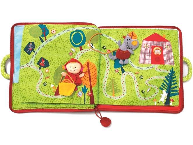 Lilliputiens: quiet book multifunctional book Red Riding Hood - Kidealo