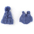 Lillitoy: overalls and yarn cap for Miniland 21 cm doll