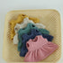 Lillitoy: Muslin ruha Miniland számára 21 cm -es baba