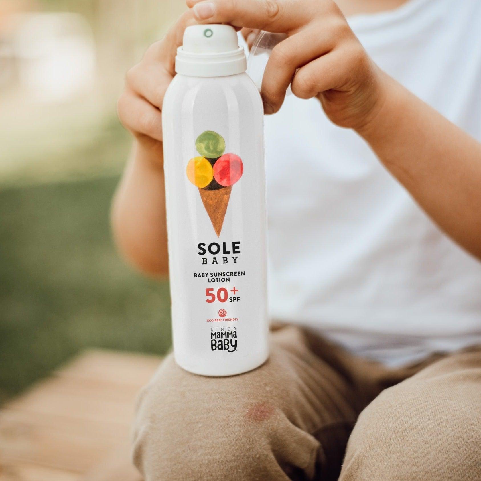 Linea Mammababy: Sole Baby Eco Recef Loção de Proteção Sol SPF 50+