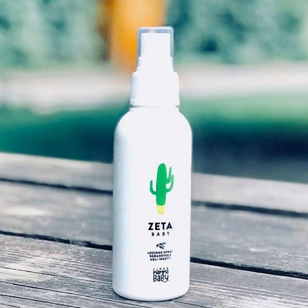 Linea MammaBaby: Zeta Baby insect repellent spray