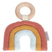 Little Dutch: Pure & Nature cotton rainbow with teether