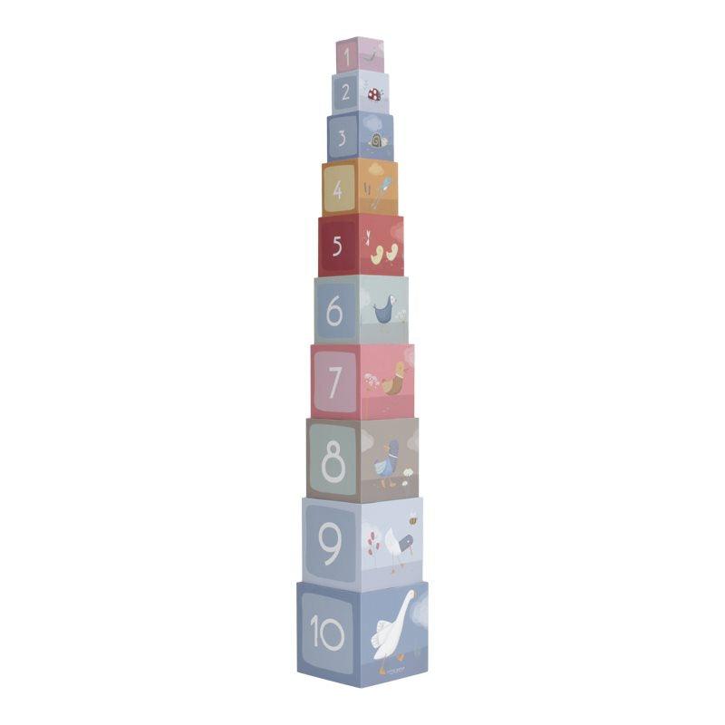 Little Dutch: Pyramid de bloques de cartón de ganso de ganso