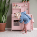 Little Holländer: Spielzeugküchen rosa Holzküche