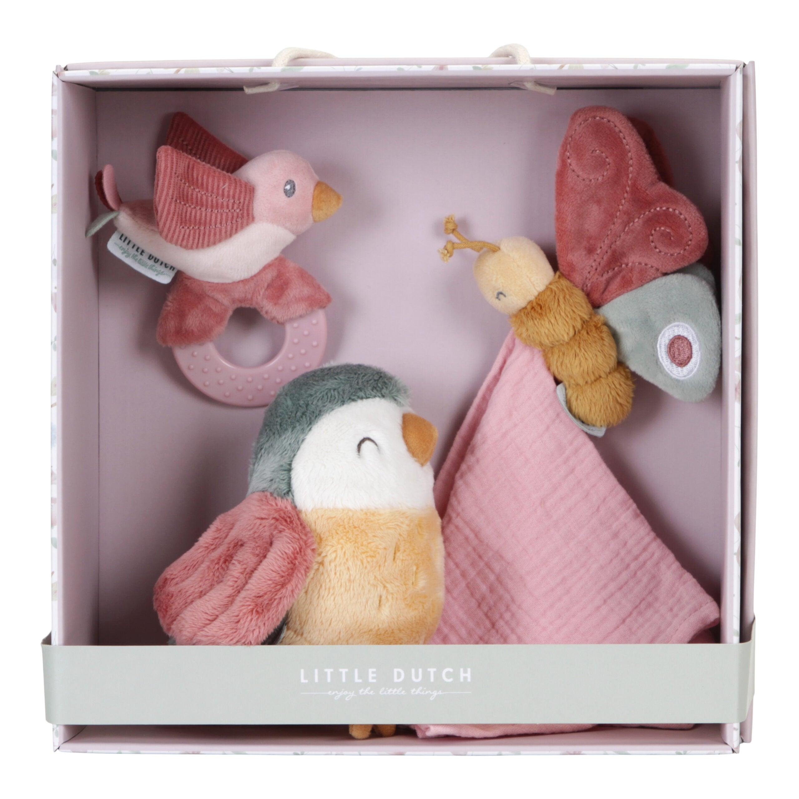 Little Dutch: Flowers & Butterflies baby gift set