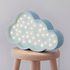 Малки светлини: Облаци Небесно синя лампа
