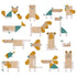 Londji: Puzzle de vulpe din lemn și mouse
