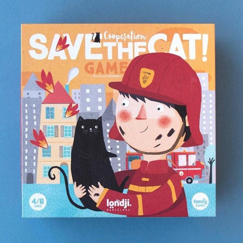 Londji: Feuerwehrmanns-Koop-Spiel retten Sie die Katze